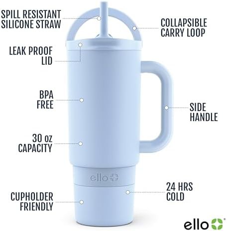 Halogen blue insulated stainless tumbler 30 oz — photo 3