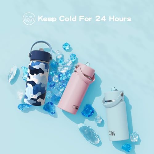 Kids sports water bottle with straw — photo 4