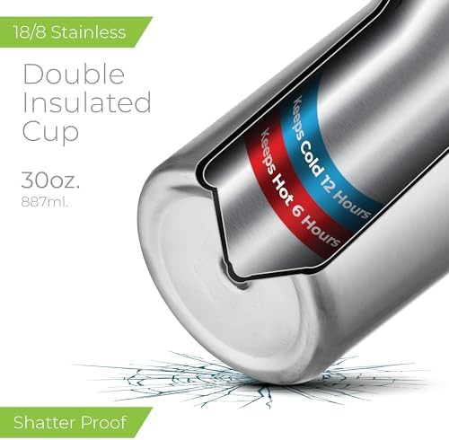Stainless steel handled tumbler 30 oz — photo 3