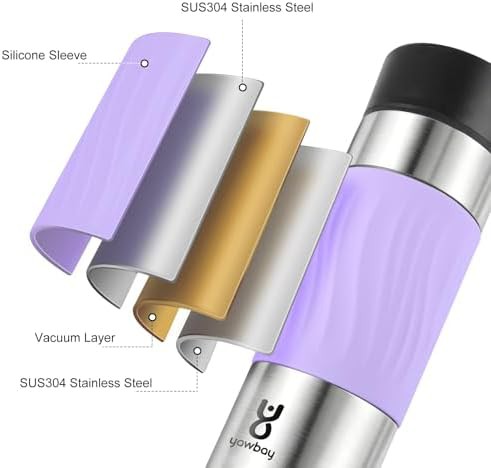 Light Purple Travel Coffee Mug 16 oz — photo 4