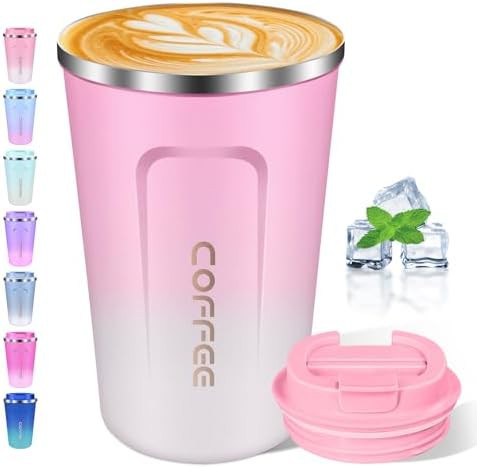 Leakproof Stainless Coffee Mug 12 oz
