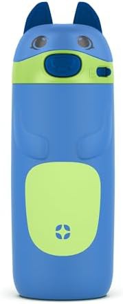 Dog themed kids stainless steel bottle 12 oz
