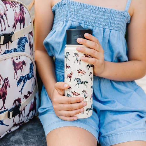 Kids Stainless Steel Bottle Horse Dreams Pattern — photo 5