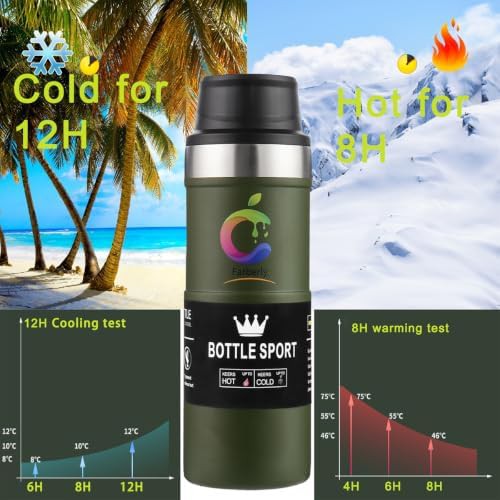 Stainless steel travel mug for hot and cold beverages — photo 4