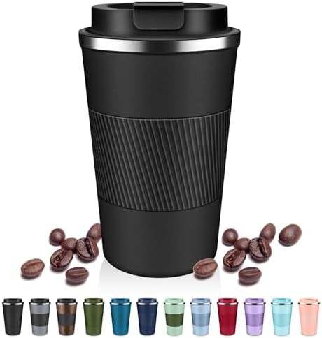 Dubuxw 12oz leakproof car friendly coffee mug