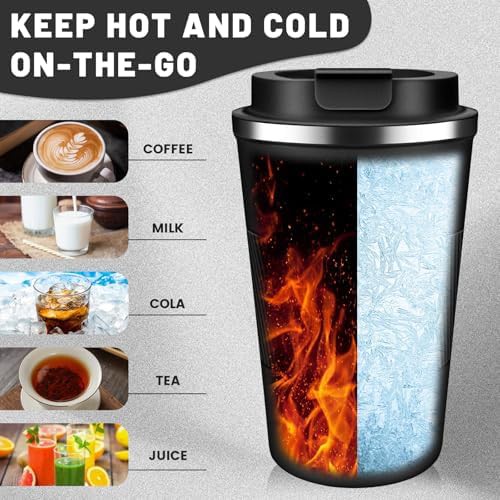 Dubuxw 12oz leakproof car friendly coffee mug — photo 5
