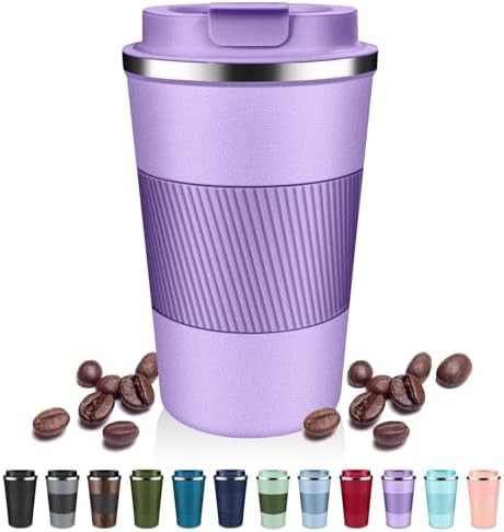 Dubuxw 12oz stainless steel flip lid tumbler