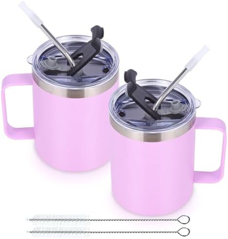 Purple leakproof tumbler 12 oz 2 pack