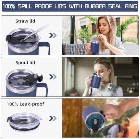 Assorted leakproof tumbler 12 oz 8 pack — photo 4