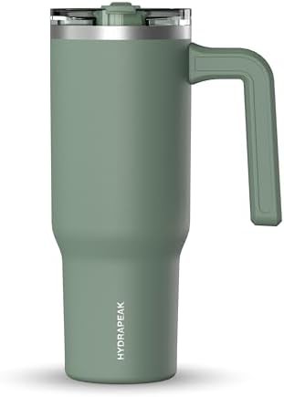 Sage Leaf 32oz Voyager Travel Tumbler