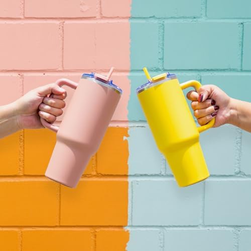 Clear sky big swig 40oz tumbler with handle — photo 4
