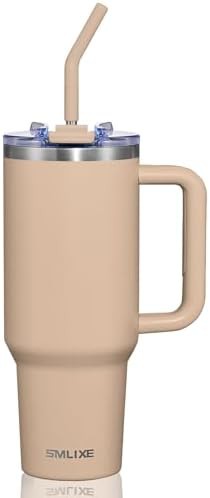 Mocha 40 oz Insulated Travel Tumbler