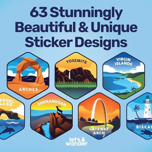 National parks patterned water bottle bundle — photo 2