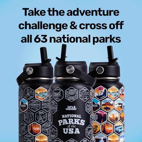 National parks patterned water bottle bundle — photo 4