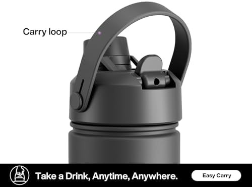 Dark knight 26 oz black travel bottle — photo 5