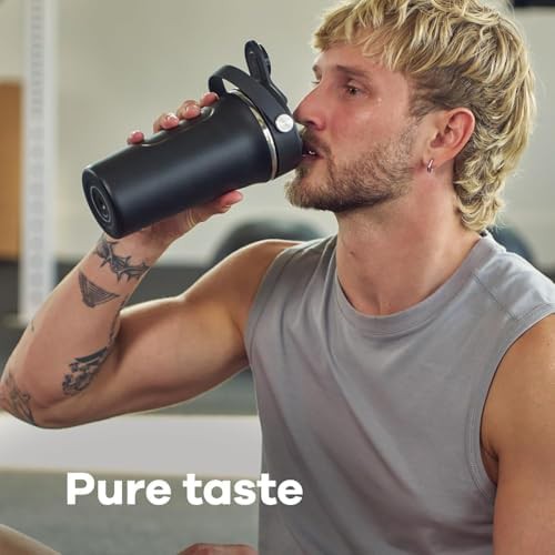 Agave green insulated shaker bottle 24 oz — photo 4