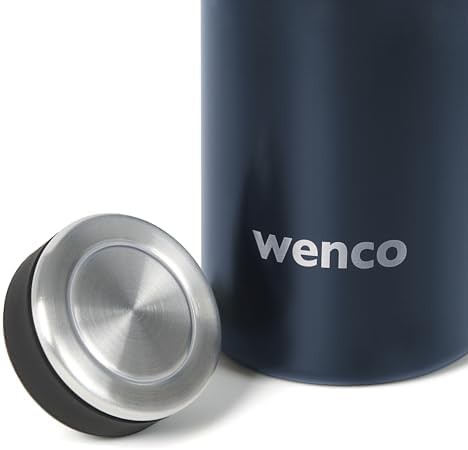 Navy blue small thermos flask for kids — photo 3