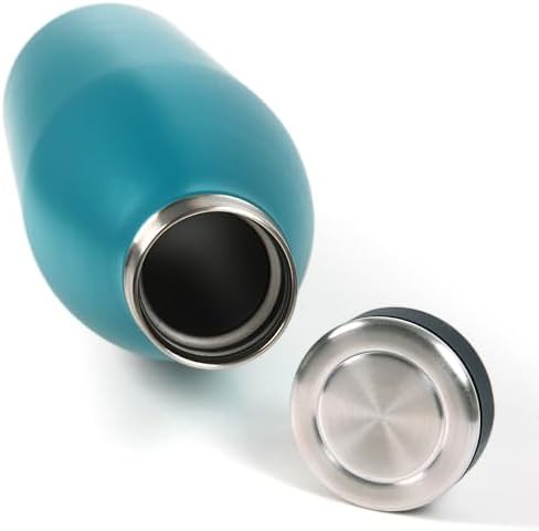 Caribbean blue stainless steel bottle 1 L — photo 3