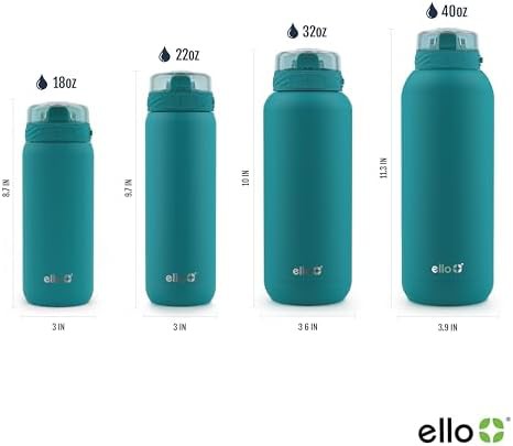 Antigua blue kids stainless water bottle 18 oz — photo 3