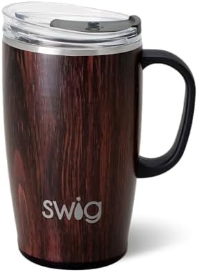 Bourbon Barrel 18oz Stainless Travel Mug