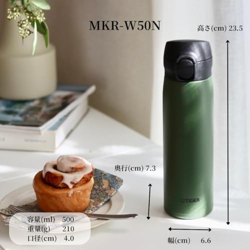 Tiger 500 ml one push white bottle — photo 3