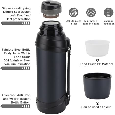 Hiking and fishing large capacity flask — photo 4