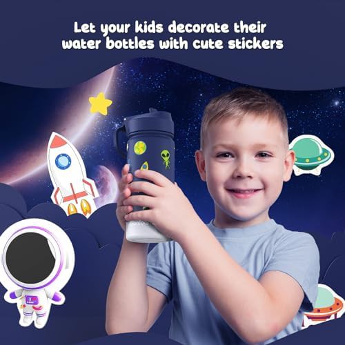 Leakproof 16 oz kids stainless steel water bottle — photo 5