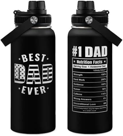 Best Dad Ever Insulated Sports Bottle 32 oz