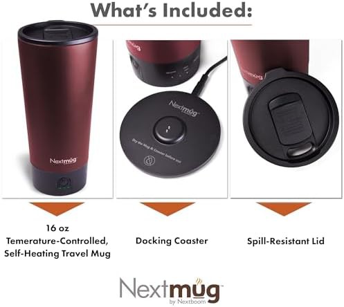 Temperature Controlled Self Heating Smart Mug — photo 3