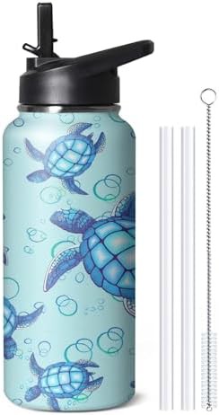 Sea turtle 32 oz ocean sports bottle