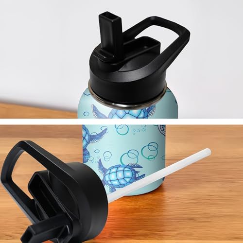 Sea turtle 32 oz ocean sports bottle — photo 5