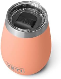 Lowcountry peach 10 oz wine tumbler