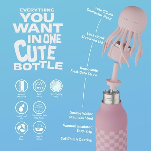Collectible character leak proof kids water bottle — photo 5