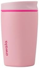 Owala SmoothSip insulated coffee tumbler 12 oz pink