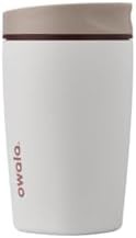 Owala SmoothSip insulated coffee tumbler 12 oz vanilla