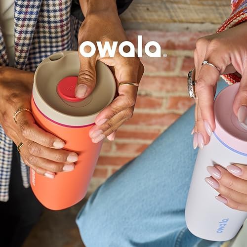 Owala SmoothSip insulated coffee tumbler 12 oz blue — photo 5