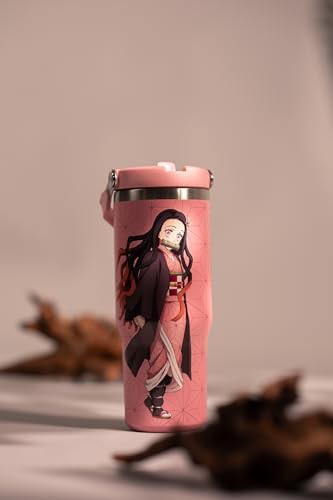 Nezuko anime stainless steel tumbler 30 oz — photo 2