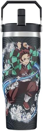 Tanjiro anime stainless steel tumbler 30 oz