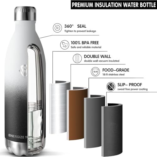 Double Walled 1 Liter Hiking Water Bottle — photo 3