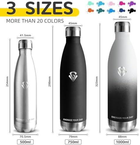 Double Walled 1 Liter Hiking Water Bottle — photo 4