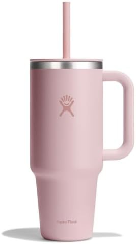 Tonal Trillium Pink Travel Tumbler 40 oz