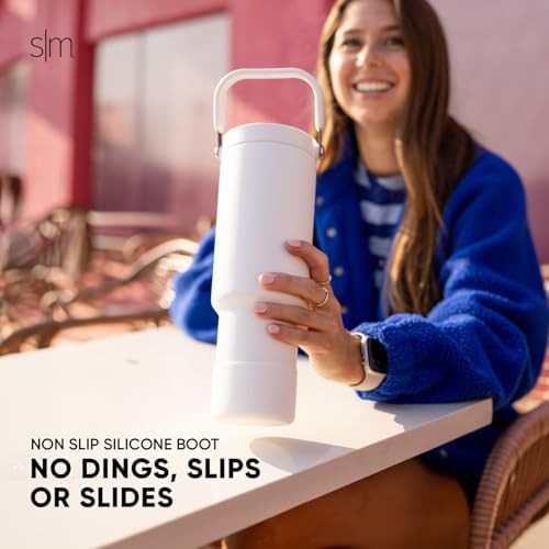 Tie dye pattern tumbler with handle 40 oz — photo 4