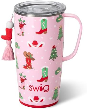 Howdy Holidays 22oz Insulated Travel Mug