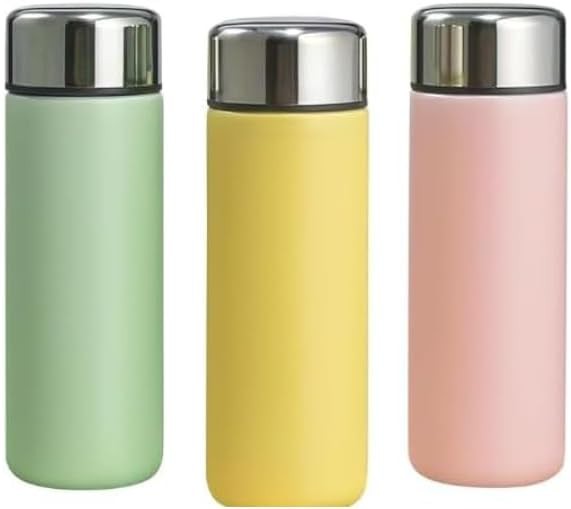 Pink mini vacuum insulated travel flask