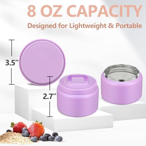 Small Stainless Steel Food Thermo for Kids — photo 3