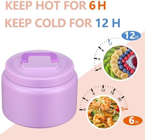 Small Stainless Steel Food Thermo for Kids — photo 4