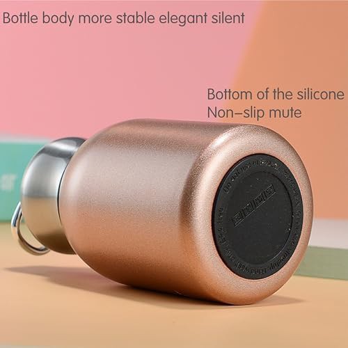 Gold mini vacuum insulated water bottle — photo 4