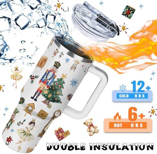 Christmas Nutcracker 40 oz Travel Mug — photo 5