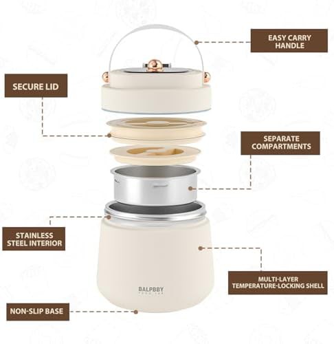 Wide mouth 40oz soup thermo container — photo 3