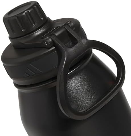 Black and White Insulated Metal Flask — photo 3